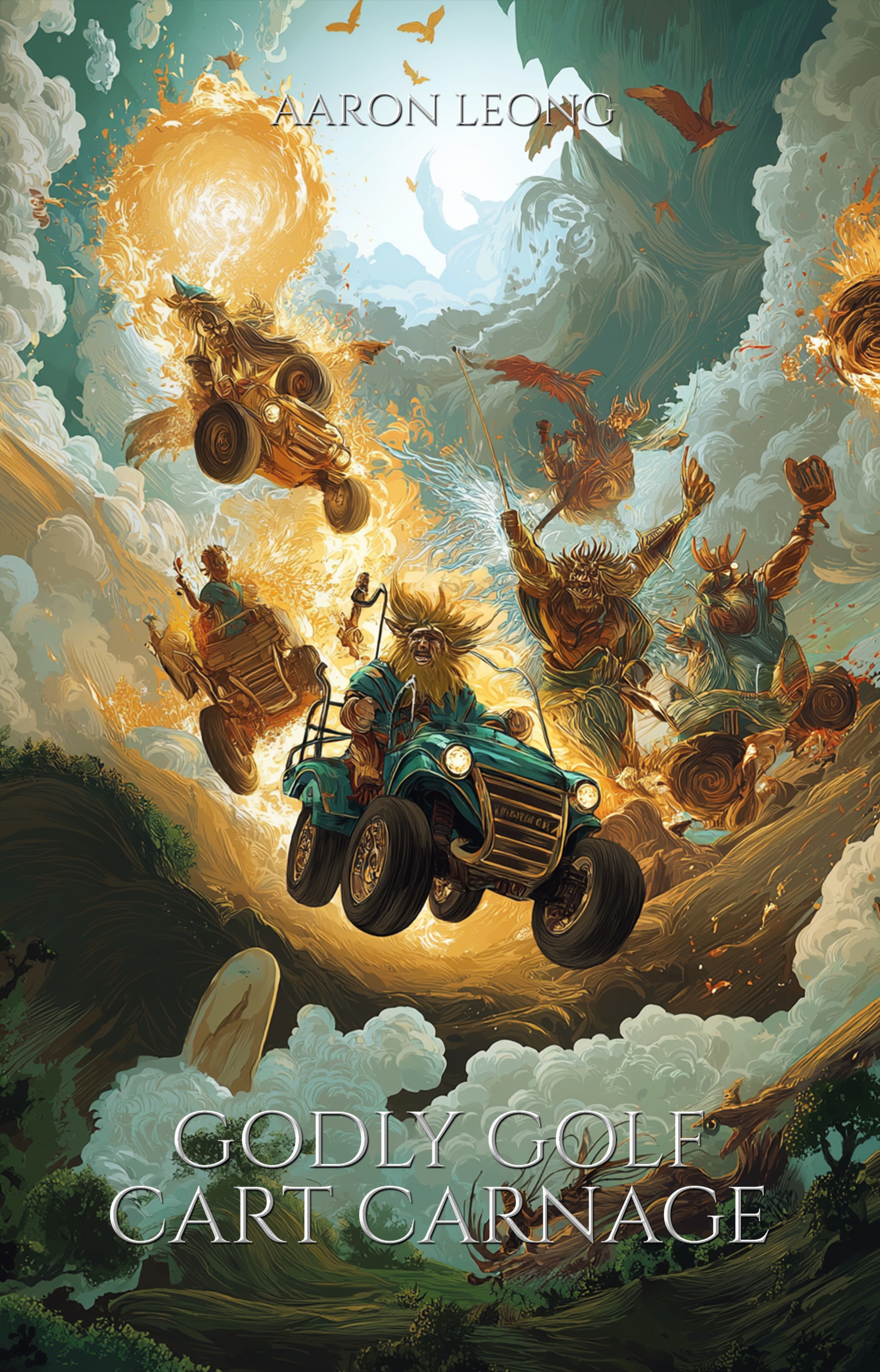 Godly Golf Cart Carnage by Aaron Leong